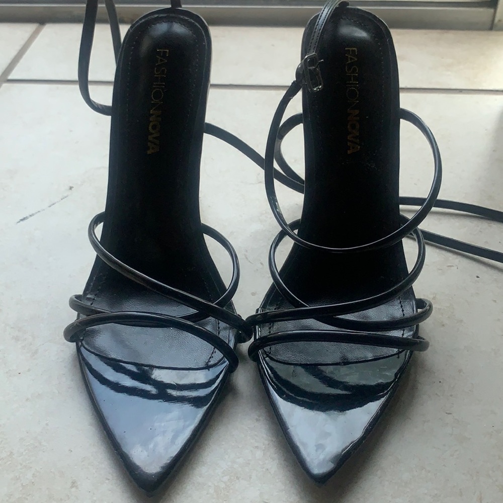 Fashion Nova Strapped Heels